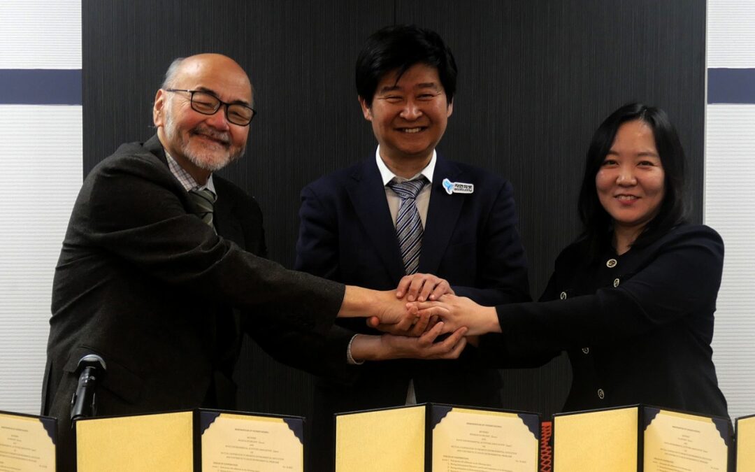 韓国の３つの環境団体とMOU（覚書）を締結しました